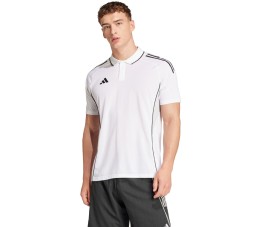 Koszulka męska adidas Tiro 25 Competition Polo biała JY1807