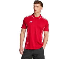 Koszulka męska adidas Tiro 25 Competition Polo czerwona JY1805