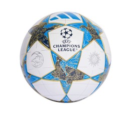 Piłka nożna adidas UCL League 25/26 League Stage Box biało-niebiesko-złota JP1548
