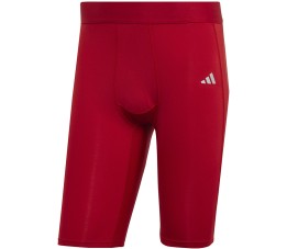 Spodenki męskie adidas Techfit Aeroready Short Tights czerwone HP0616