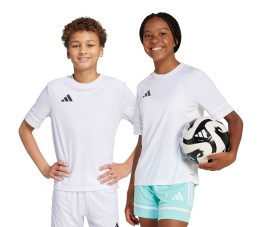 Koszulka dla dzieci adidas Squadra 25 biała JJ0058