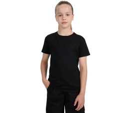 Koszulka dla dziewczynki 4F F2332 głęboka czerń 4FJWMM00TTSHF2332 20S
