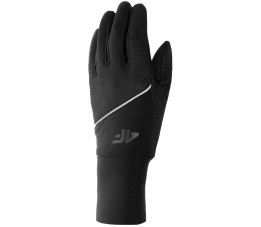 Rękawiczki 4F CAS U042 głęboka czerń 4FAW23AGLOU042 20S