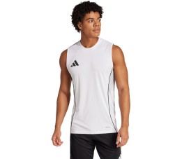 Koszulka męska adidas Tiro 25 Competition Sleeveless Jersey biała JJ1522
