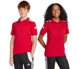 Koszulka dla dzieci adidas Squadra 25 Polo czerwona JY3411