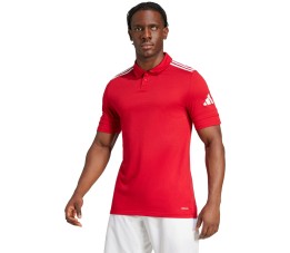 Koszulka męska adidas Squadra 25 Polo czerwona JY3418