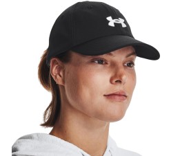 Czapka z daszkiem damska Under Armour Blitzing Adj OSFM czarna 1376705 001