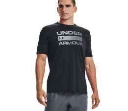 Koszulka męska Under Armour Team Issue Wordmark SS czarna 1329582 001