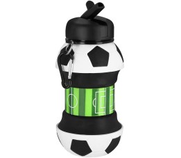 Bidon składany Spokey silikonowy piłka nożna 520 ml Cort 941259/943235