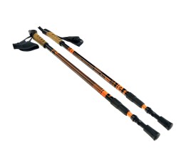 Kijki Nordic Walking Scout Bjorn pomarańczowy 3-częściowy