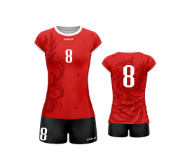 Strój siatkarski damski Colo Firebird + nadruk gratis