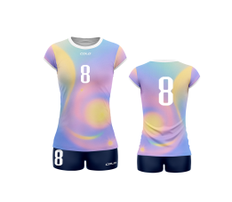 Strój siatkarski damski Colo Gleam + nadruk gratis