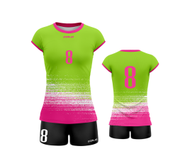 Strój piłkarski damski Colo Ruby + nadruk gratis
