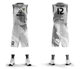 Strój koszykarski Vigo własna wizualizacja + sublimacja 