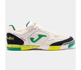 Buty Piłkarskie Joma Top Flex 2426 White Green Indoor TOPS2426IN