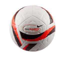 Piłka nożna Nike Academy Plus biało-pomarańczowo-czarna HV6261 100