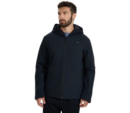 Kurtka narciarska męska 4F M0787 głęboka czerń 4FWAW25TTJAM0787 20S