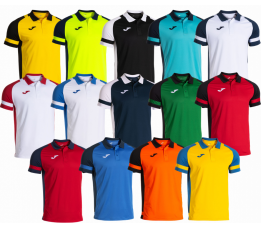 Koszulka Polo Joma Lider 104489.063 - Nadruki, Różne kolory
