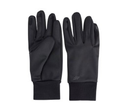 Rękawiczki 4F U183 głęboka czerń 4FWMM00AFGLU183 20S