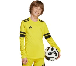 Koszulka dla dzieci adidas Squadra 25 Long Sleeve żółta JJ0043