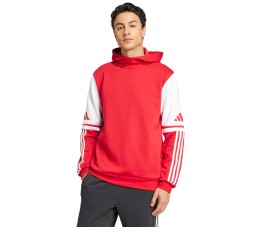 Bluza męska adidas Squadra 25 Sweat Hoody czerwona JD2973