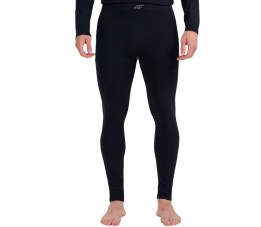 Spodnie termoaktywne męskie 4F M234 głęboka czerń 4FWAW25USEAM234 20S
