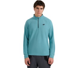 Bluza polarowa męska 4F M065 morska zieleń 4FWAW25UFLEM065 46S