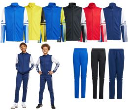 Dres dziecięcy adidas Squadra 25 Training JE2766 + JE2777 - Nadruki, Różne kolory