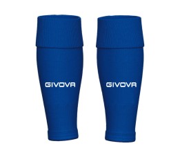 Rękawy piłkarskie Givova Calza Tubolare niebieskie C063-0002