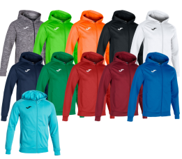 Kurtka z kapturem Joma MENFIS 101303.700 - Nadruki, Różne kolory