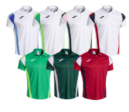 Koszulka Polo Joma Montreal 104302.485 - Nadruki, Różne kolory