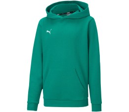 Bluza dla dzieci Puma teamGOAL 23 Casuals Hoody Jr zielona 656711 05