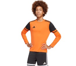 Koszulka bramkarska dla dzieci adidas Squadra 25 Long Sleeve pomarańczowa JJ1941