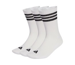 Skarpety adidas 3-Stripes Cushioned Sportswear Crew 3 pair biało-czarne JZ0532
