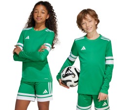 Koszulka dla dzieci adidas Squadra 25 Long Sleeve zielona JN7491