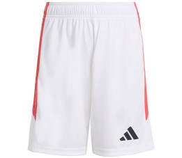 Spodenki dla dzieci adidas Tiro 26 League biało-czerwone KR0364
