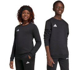 Bluza dla dzieci adidas Entrada 26 Sweat Top czarna JZ6554