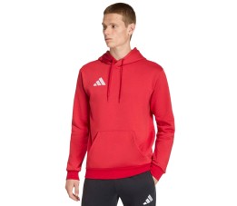 Bluza męska adidas Entrada 26 Hoody czerwona JZ6576