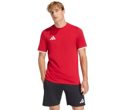 Koszulka męska adidas Entrada 26 Tee czerwona JZ6676