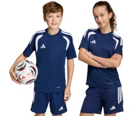 Koszulka dla dzieci adidas Tiro 26 League Jersey granatowo-biała KB1323