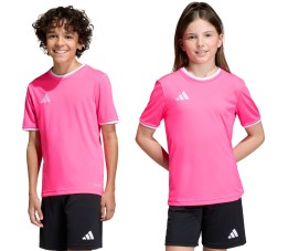 Koszulka dla dzieci adidas Entrada 26 Jersey różowa KE9846