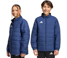 Kurtka dla dzieci adidas Entrada 26 Light granatowa JZ9125