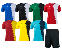 Strój Joma Picasho 105115.102 + 100053.100 - Nadruki, Różne kolory