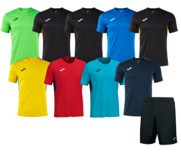 Strój Joma Winner IV 105002.021 + 100053.100 - Nadruki, Różne kolory