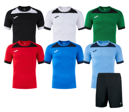 Strój Joma Phoenix III. 105198.383 + 100053.100 - Nadruki, Różne kolory