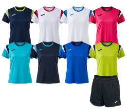 Strój Damski Joma Terra 903106.426 + 900282.100 - Nadruki, Różne kolory