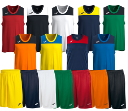 Strój Koszykarski Joma Phoenix III 105197.703 + 101648.331 - Nadruki, Różne kolory