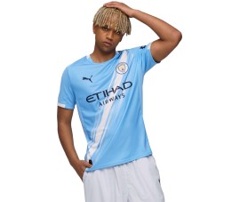 Koszulka męska Puma MCFC Home Jersey Replica błękitna 780338 01