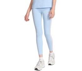 Legginsy damskie adidas Essentials 3-Stripes Cotton błękitne KD2352