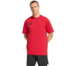 Koszulka męska adidas Tiro 26 Travel Tee czerwona KD1121